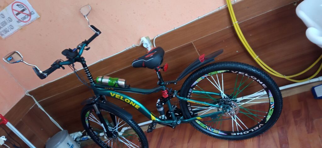 Velone dağ velosipedi - Çərçivə: amortizatorlu (full-suspension) — Yol velosipedləri, Bakı (7)