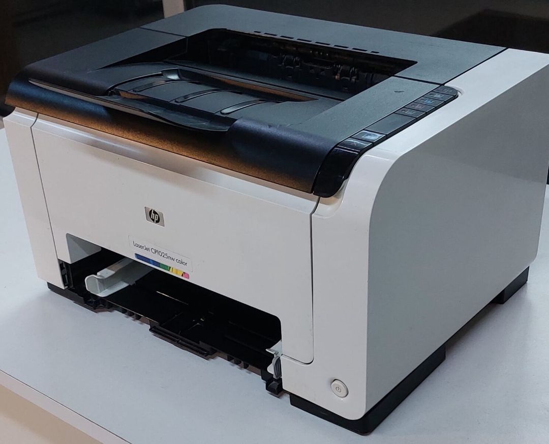 Printer HP LaserJet CP1025nw — Ofis texnikası və istehlak malları, Bakı (2)