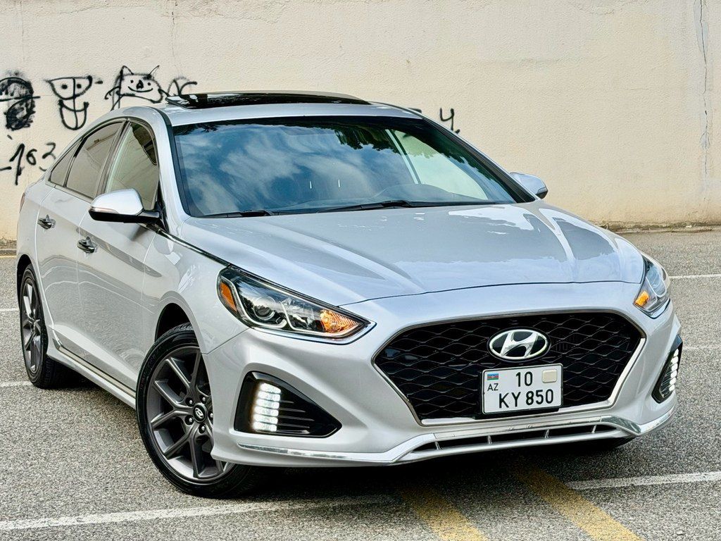Hyundai Sonata, 2.0 L, 2018 il, 112 000 km 10-KY-850 — Avtomobillər, Bakı