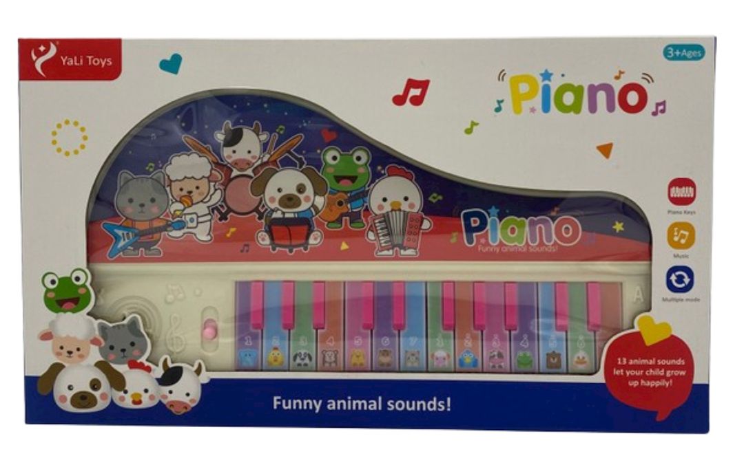 Uşaqlar üçün musiqili oyuncaq YaLi Toys, plastik, çoxrəngli, 3+ yaş — Mallar, Bakı