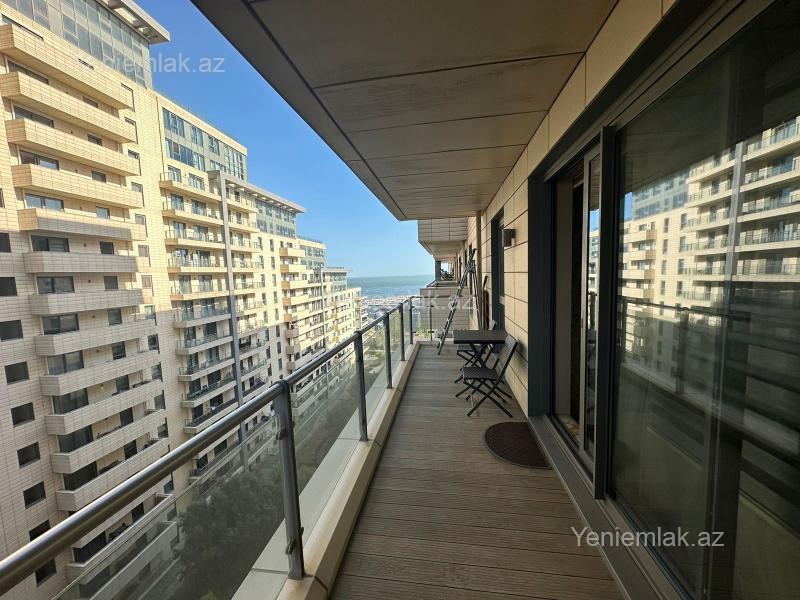 Kirayə 2 otaqlı Bina evi menzil (Yeni tikili), 91 m², Səbail rayonu — Mənzil, Bakı (10)