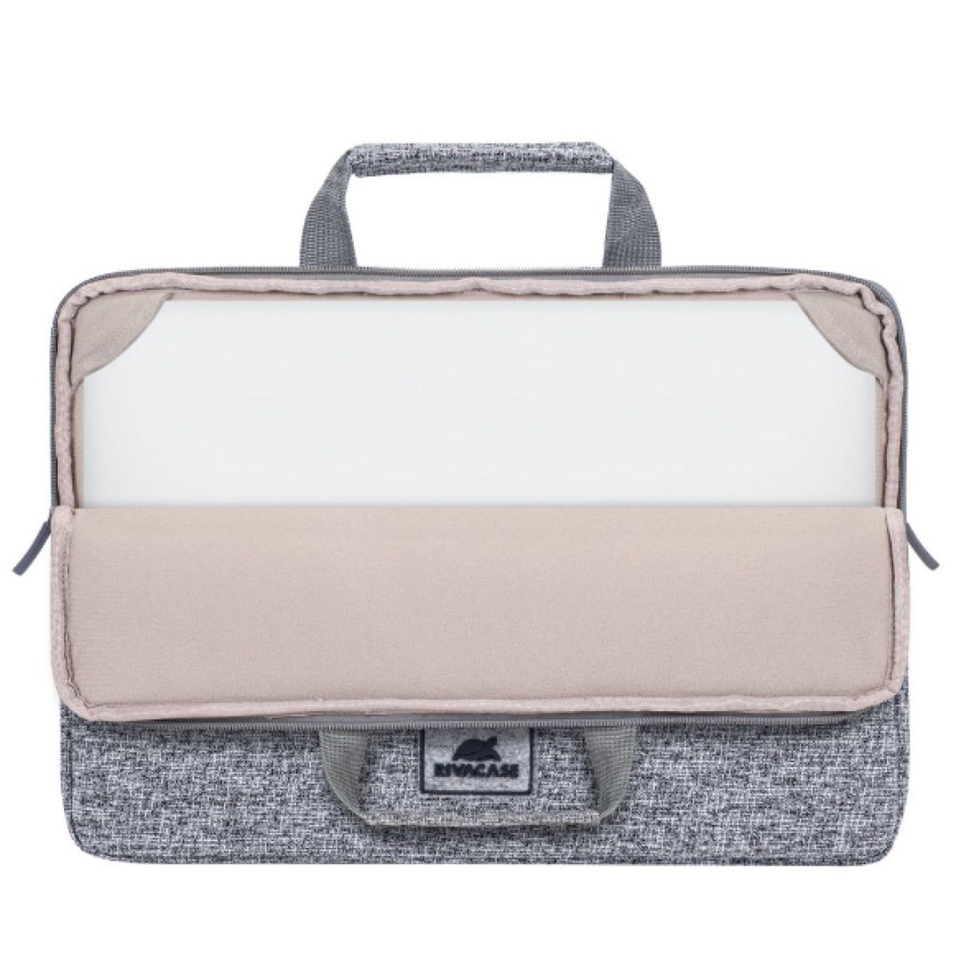 Noutbuk üçün Çanta 13.3 Rivacase 7913 Light grey — Noutbuk aksesuarları, Bakı (2)