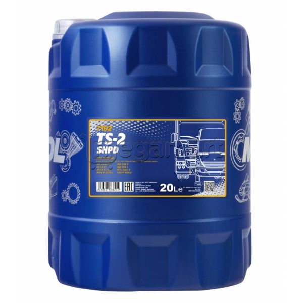 Mühərrik yağı Mannol 7102 Shpd TS-2 20W-50 20L Plastic — Yağlar və texniki mayelər, Bakı