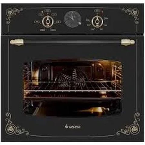 Gefest DA 602-02 K93 quraşdırılan elektrikli soba mətbəx interyerində — Bakı