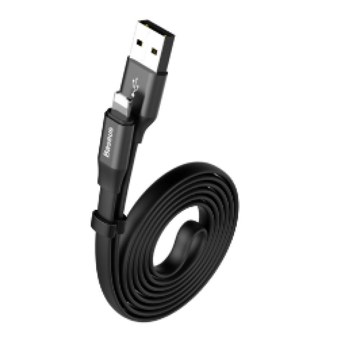 Kabel Baseus Portable Cable Lightning 2-in-1 1 М (CALMBJ-A01) — Telefonlar və qadjetlər, Bakı (3)