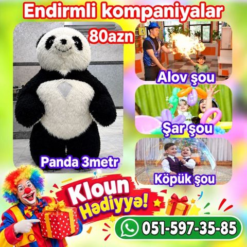 Uşaqlar üçün əyləncə proqramı – endirimli kompaniyalar Təkliflər — 80 ₼ · Bakı · Uşaq animatorları Uşaqlar üçün əyləncə proqramı – endirimli kompaniyalar Təkliflər — Bakı