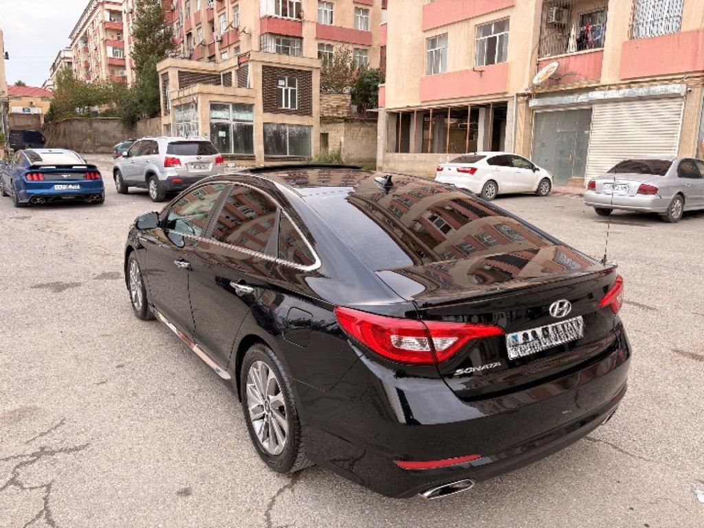 Hyundai Sonata, 2.4 L, 2016 il, 177 050 km — Avtomobillər, Bakı (5)