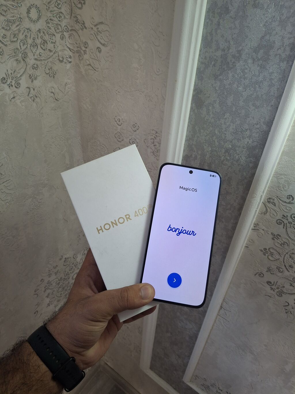 Honor 400, 256 GB, rəng - Boz, Zəmanət, Sensor, Barmaq izi — Honor, Bakı
