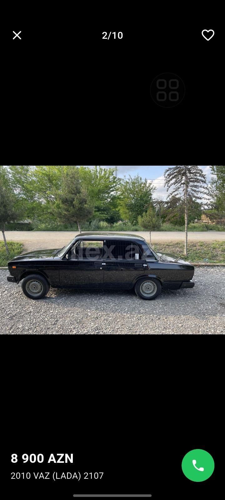 2010 vaz (lada) 2107, 1.8 l, 2010, 358,000 km 90-HJ-995 — Avtomobillər, Tovuz (4)