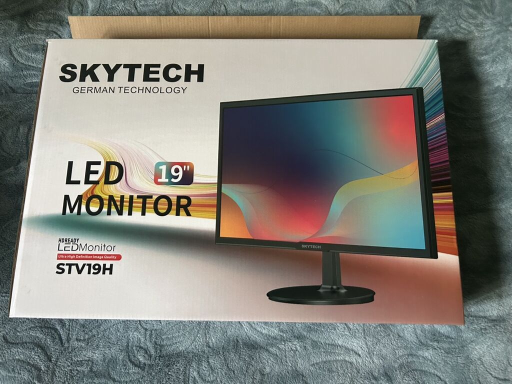 Skytech STV19H LED Monitor – 19" - Ekran ölçüsü: 19" - Tip: LED — Monitorlər, Mehdiabad