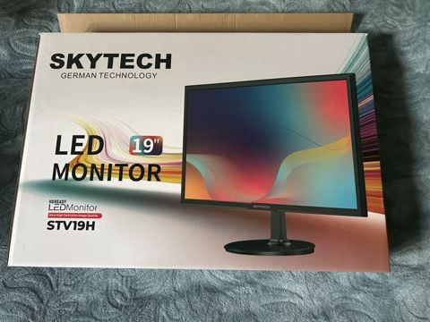 Skytech STV19H LED Monitor – 19" - Ekran ölçüsü: 19" - Tip: LED — 50 ₼ · Mehdiabad · Monitorlər Skytech STV19H LED Monitor – 19" - Ekran ölçüsü: 19" - Tip: LED — Mehdiabad