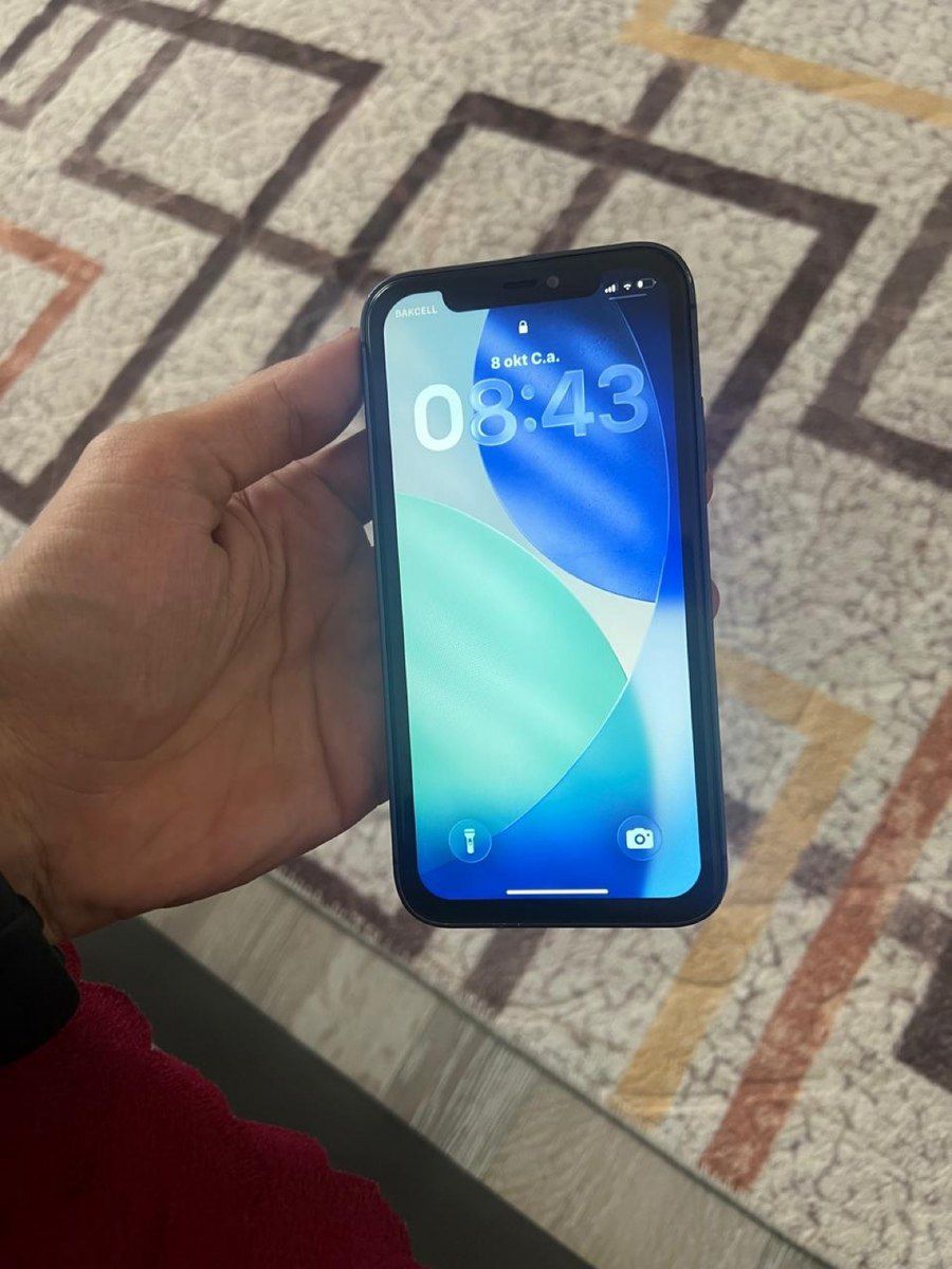 Apple iPhone 11 Black 64GB/4GB — Smartfonlar, Bakı (2)
