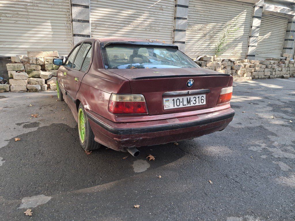 BMW 316, 1.6 L, 1992 il, 254 658 km 10-LM-316 — Avtomobillər, Mingəçevir (2)