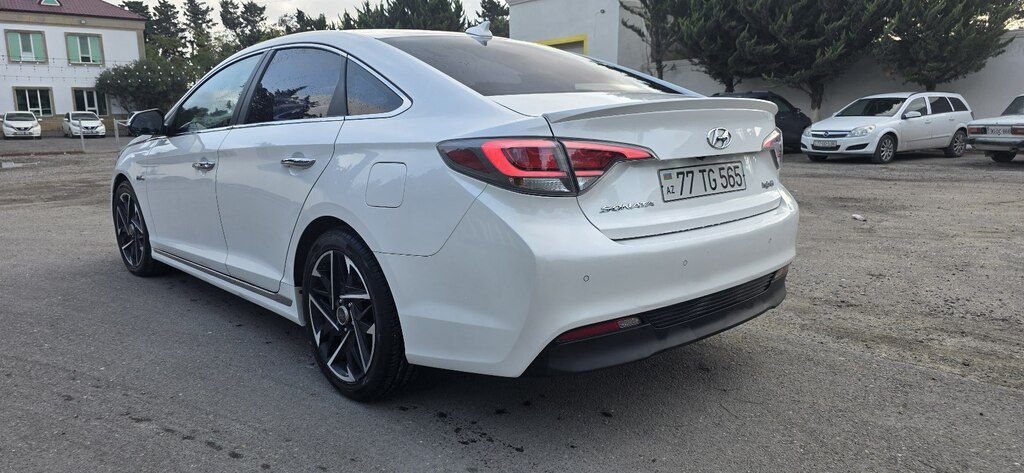 Hyundai Sonata, 2.0 L, 9.8 kWh, 2015 il, 89 300 km 77-TG-565 — Avtomobillər, Bakı (3)