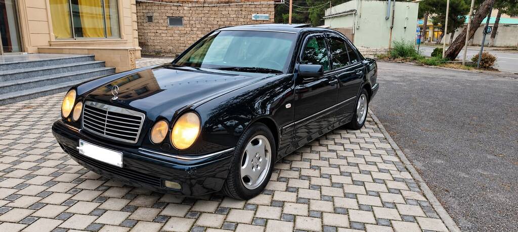 Mercedes E 230, 2.3 L, 1998 il, 42 500 km — Avtomobillər, Bakı (7)
