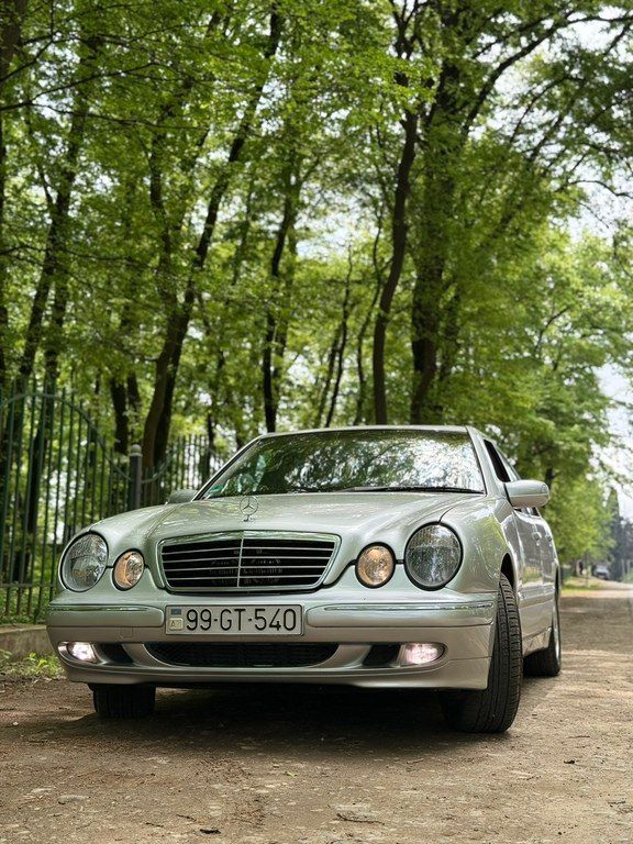 Mercedes E 220, 2.2 L, 2001 il, 402 000 km 99-GT-540 — Avtomobillər, Astara (11)