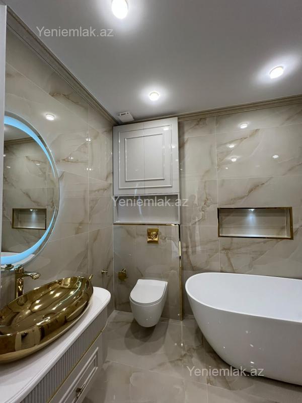 Kirayə 3 otaqlı Bina evi menzil (Yeni tikili), 150 m², Yasamal rayonu — Mənzil, Bakı (10)