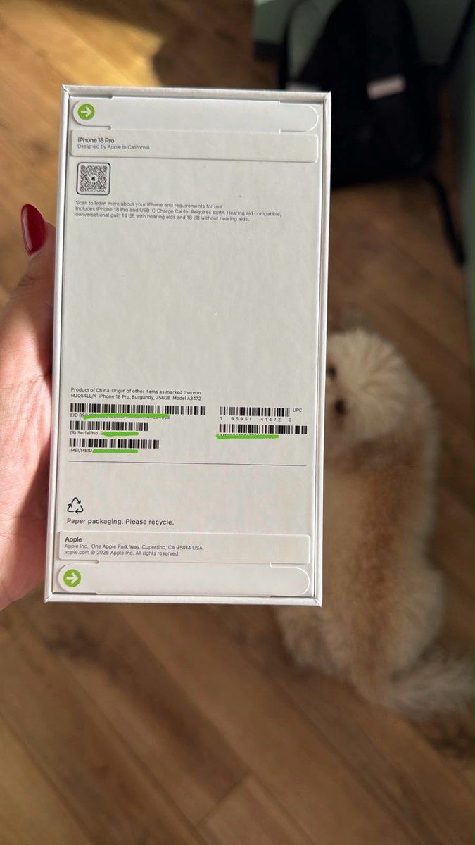 Apple iPhone 18 Pro Glacier 256GB/12GB sifarişi — Smartfonlar, Bakı (2)