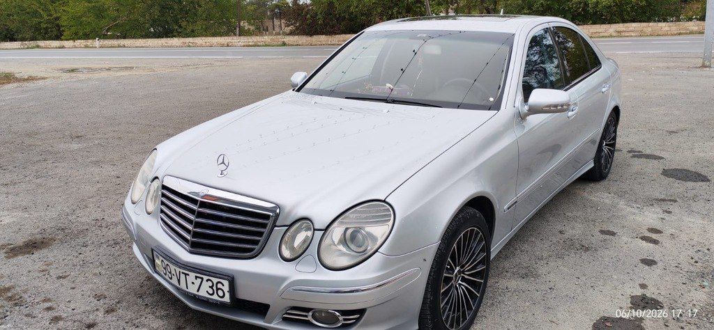 Mercedes E 320 4MATIC, 3.0 L, 2006 il, 332 264 km 99-VT-736 — Avtomobillər, Bakı (2)