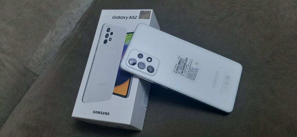 Samsung Galaxy A52, 128 GB, rəng - Ağ, İki sim kartlı — Samsung, Bakı (5)