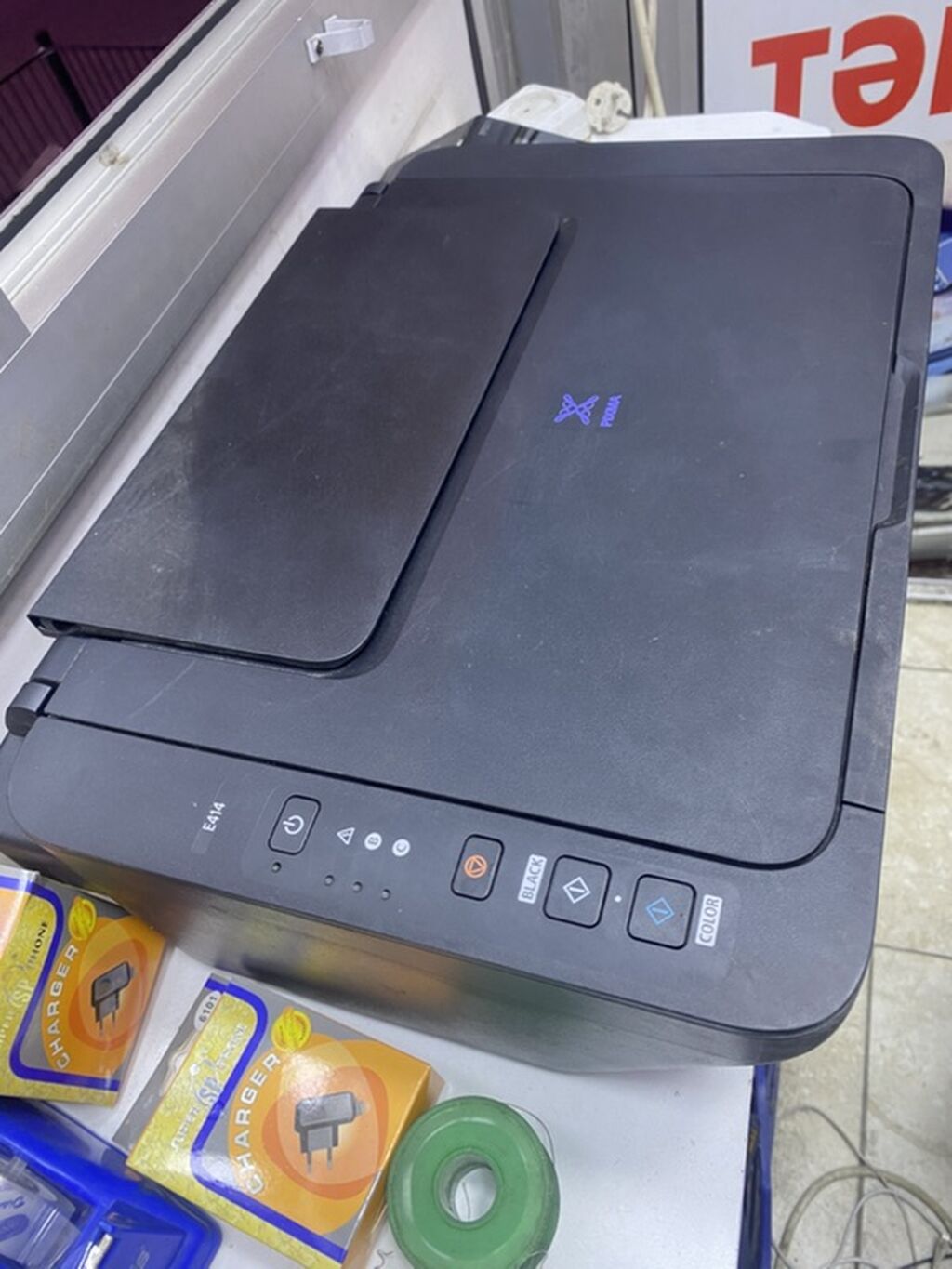 Katric doldurulmaldı Canon Pıxma E414 çoxfunksiyalı cihaz tam iştək — Printerləri, Bakı (3)