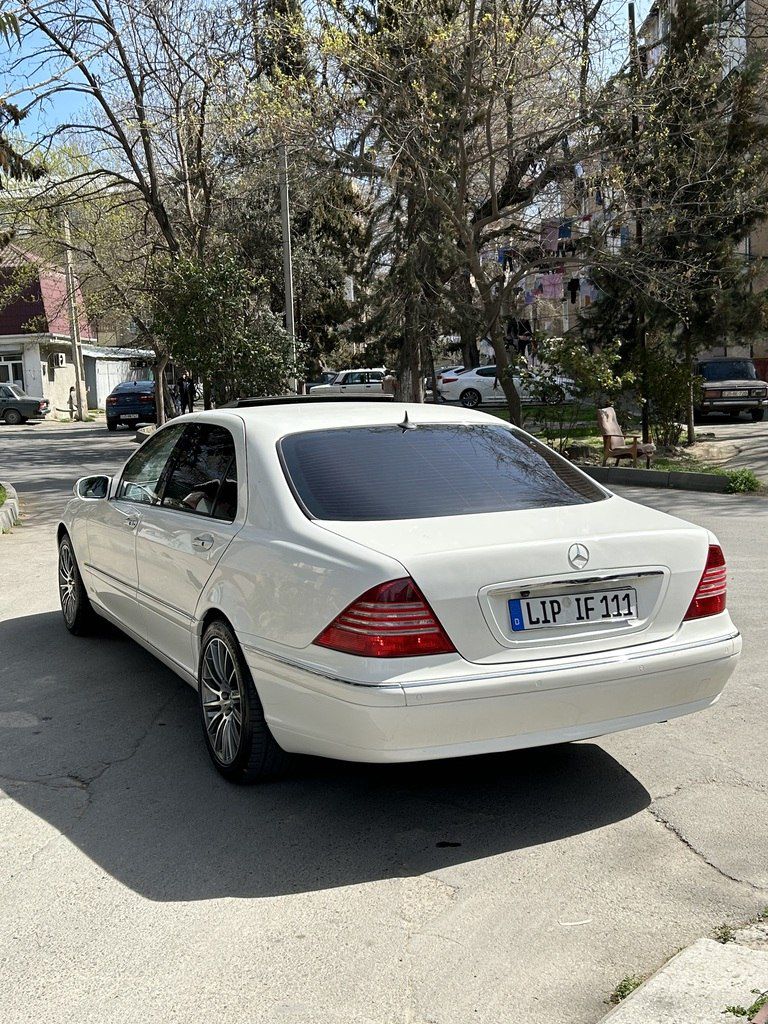 Mercedes S 350, 3.7 L, 2004 il, 280 000 km — Avtomobillər, Mingəçevir (8)