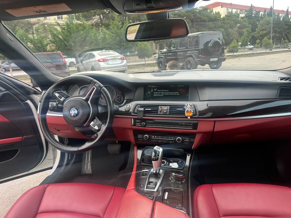 BMW 528, 2.0 L, 2014 il, 191 224 km — Avtomobillər, Bakı (4)