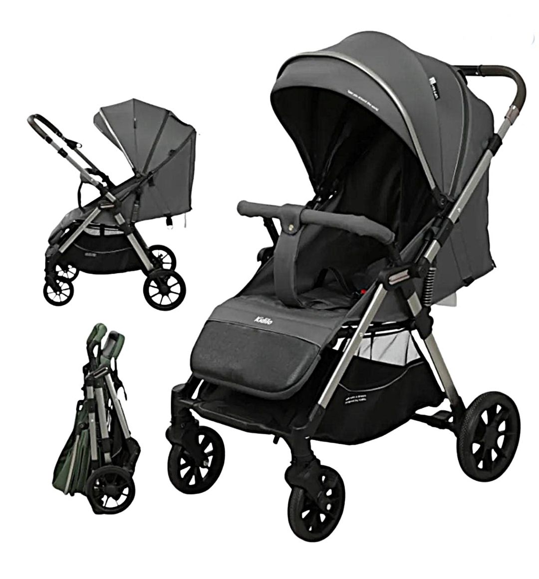 Uşaq arabası Kidilo Cabriolet G, qara, 6+ ay — Mallar, Bakı