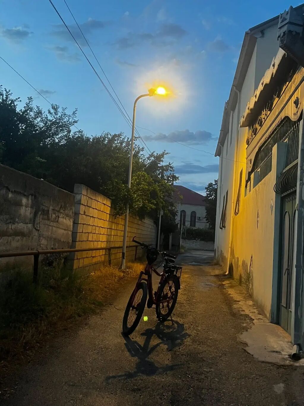 Şəhər və yüngül off-road üçün çoxfunksiyalı velosiped - Rəng: qırmızı — Yol velosipedləri, Şirvan (2)