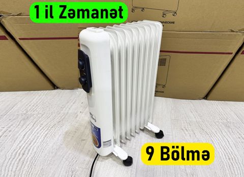 Yağ radiatoru "SkyBerg 9 bölmə" — Bakı