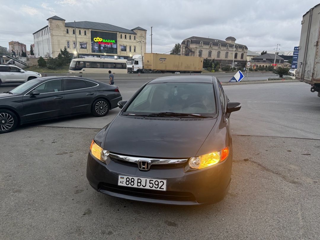 Honda Civic, 2007 il 88-BJ-592 — Avtomobillər, Bakı (2)