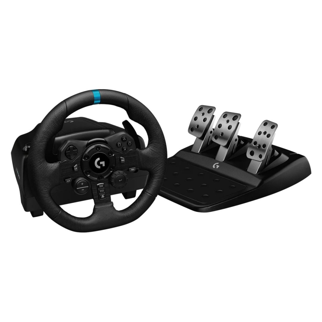 Oyun sükanı Logıtech G923 Racing Wheel and Pedals for PS4 and PC 941-000149-N — Təkərlər, joystik-lər, gamepad-lər, Bakı (3)