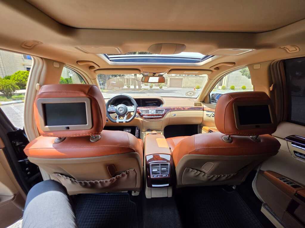Mercedes S 550, 5.5 L, 2006 il, 181 000 km — Avtomobillər, Bakı (9)