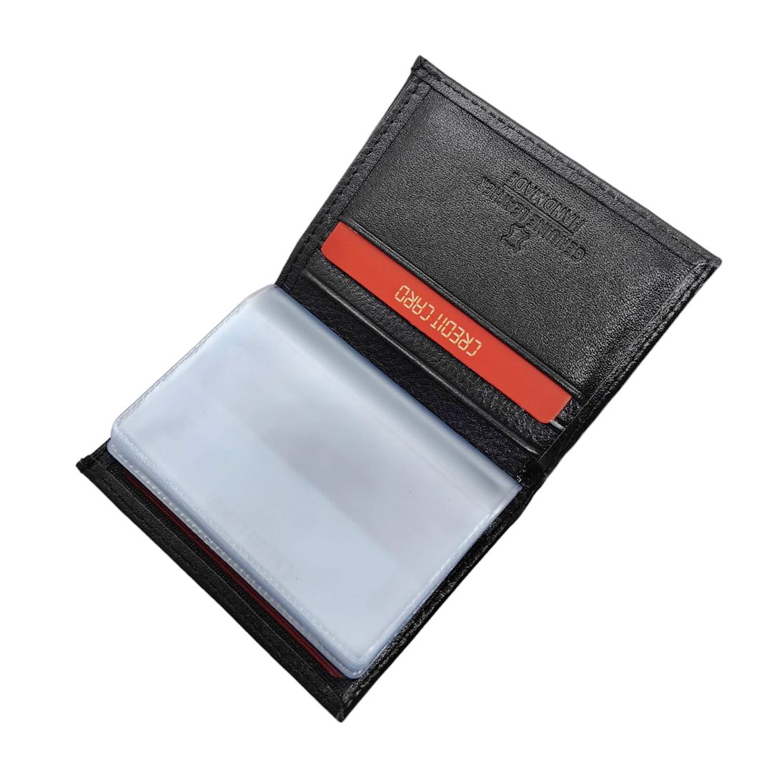 Dəri kredit kart qabı WCo_11 Qara — Mallar, Bakı (2)