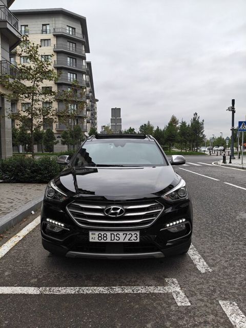 Hyundai Santa Fe, 2.0 L, 2017 il, 106 000 km — Bakı