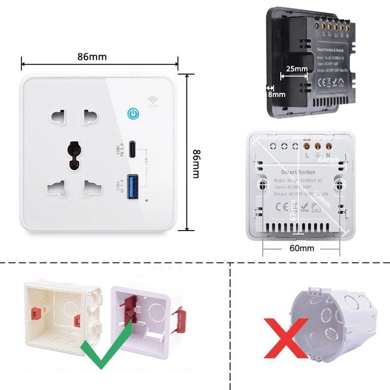 Ağıllı elektrik yuvası — Ağıllı ev və təhlükəsizlik, Bakı (3)