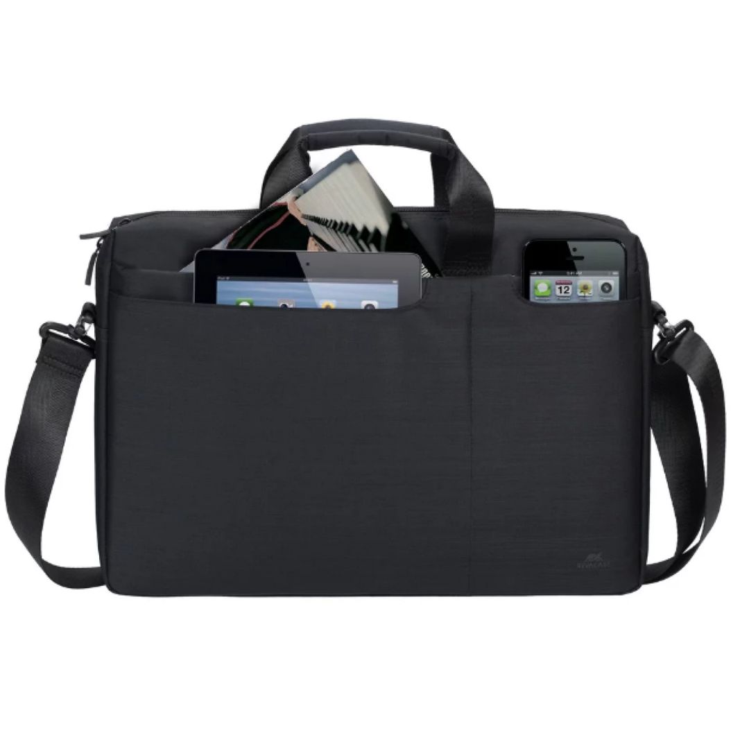 Noutbuk çantası 15.6 Rivacase 8335 Black — Noutbuk aksesuarları, Bakı (2)