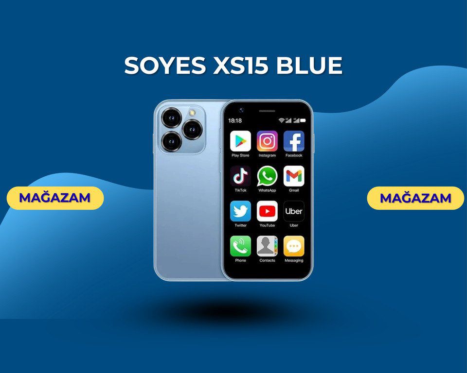 Soyes Xs15 blue — Smartfonlar, Bakı
