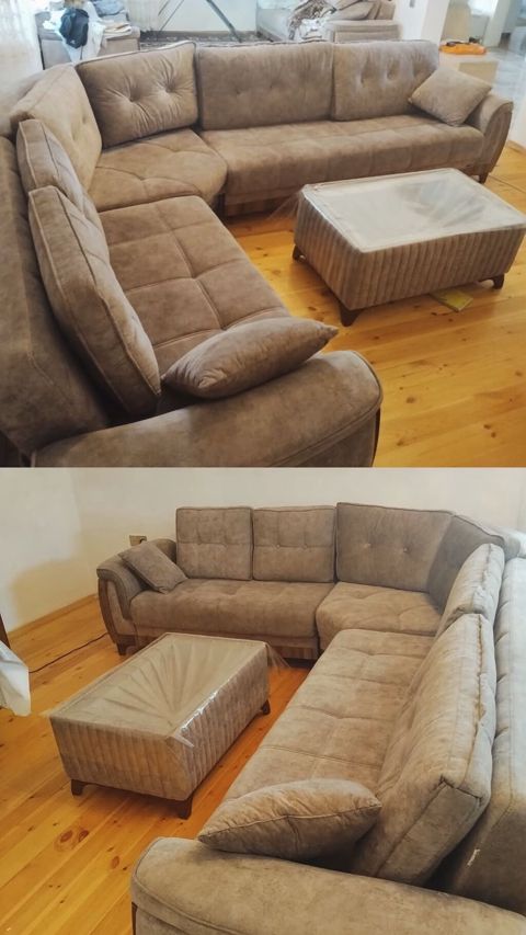 Damla firmasından künc divan və jurnalni satılır 500azn. Ölçü — Digah