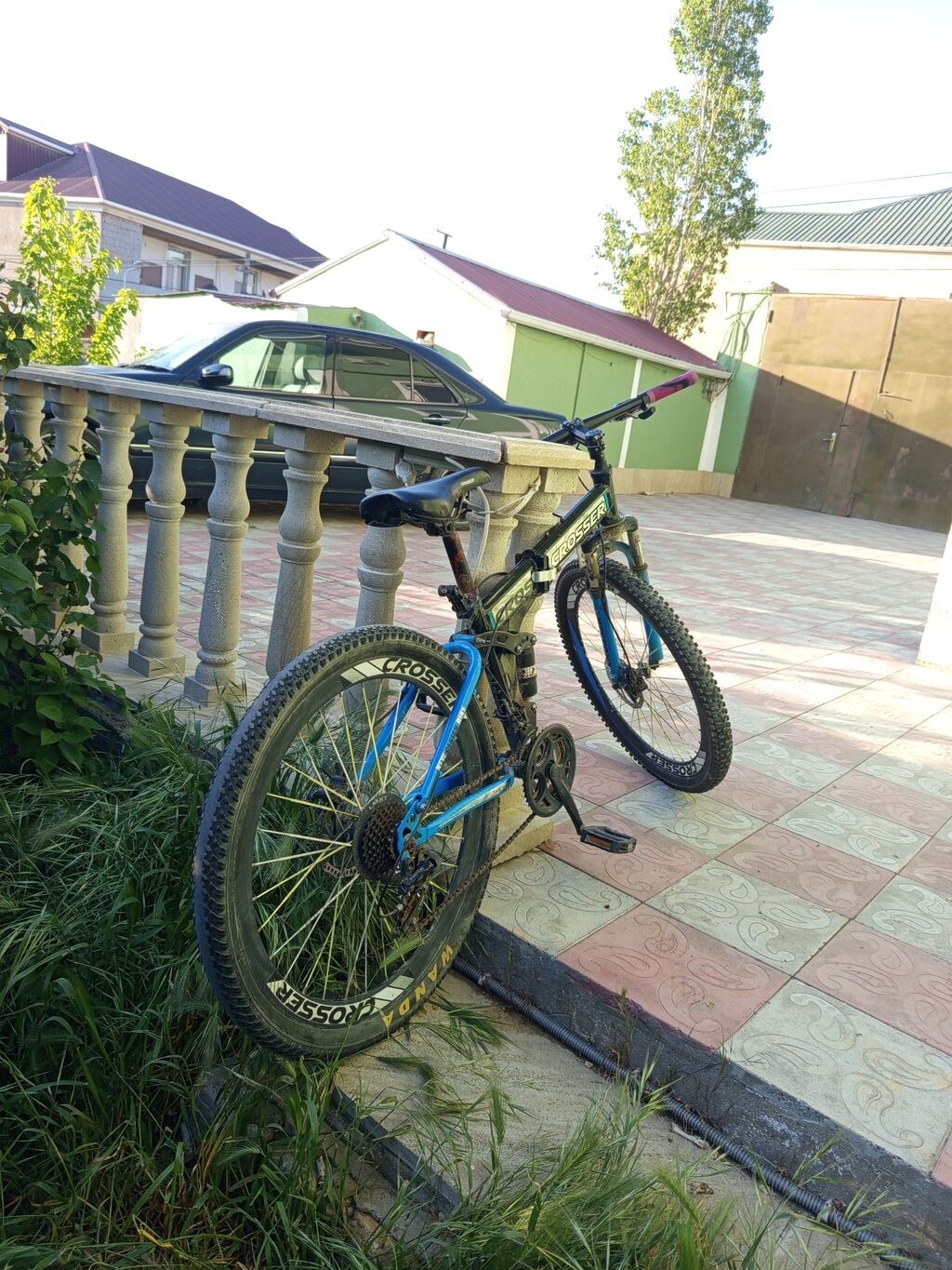 Krosser dağ velosipedi - Çərçivə: Krosser, amortizatorlu — Dağ velosipedləri, Masazır (2)