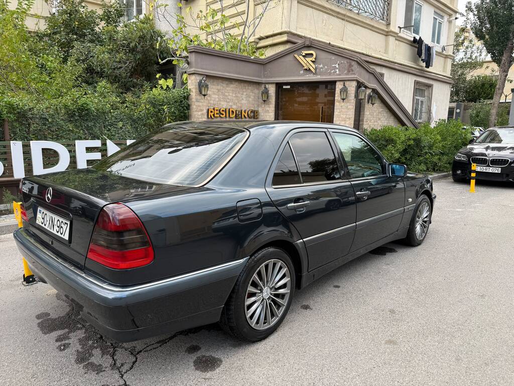 Mercedes C 180, 1.8 L, 1999 il, 198 000 km 90-XN-967 — Avtomobillər, Bakı (2)