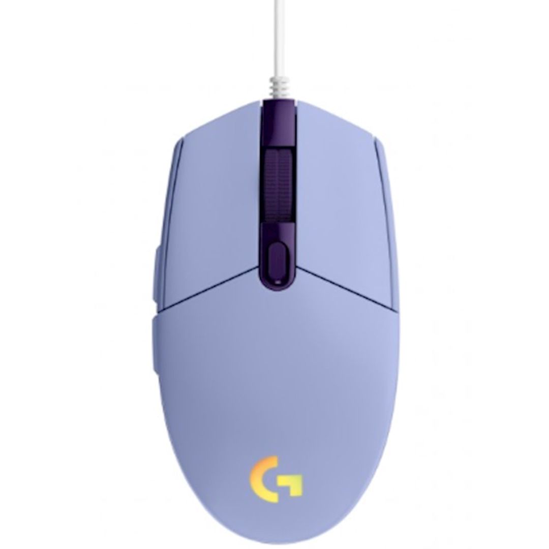 Siçan Logitech G203 Lightsync USB Lilac (910-005853) — Klaviaturalar və siçanlar, Bakı