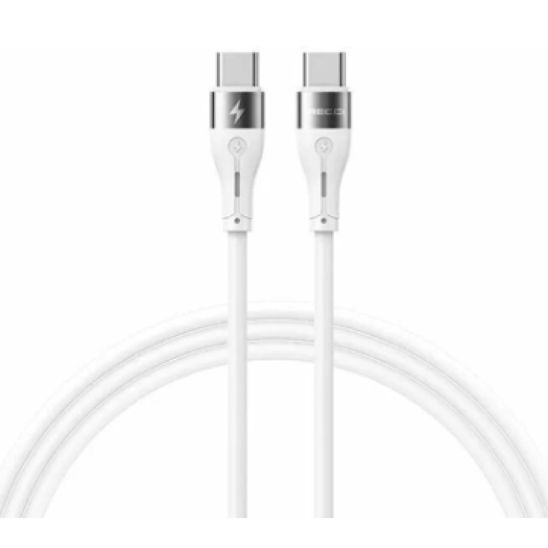 Kabel USB Type-C to Type-C Recci RS11CC, 1 m — Telefonlar və qadjetlər, Bakı