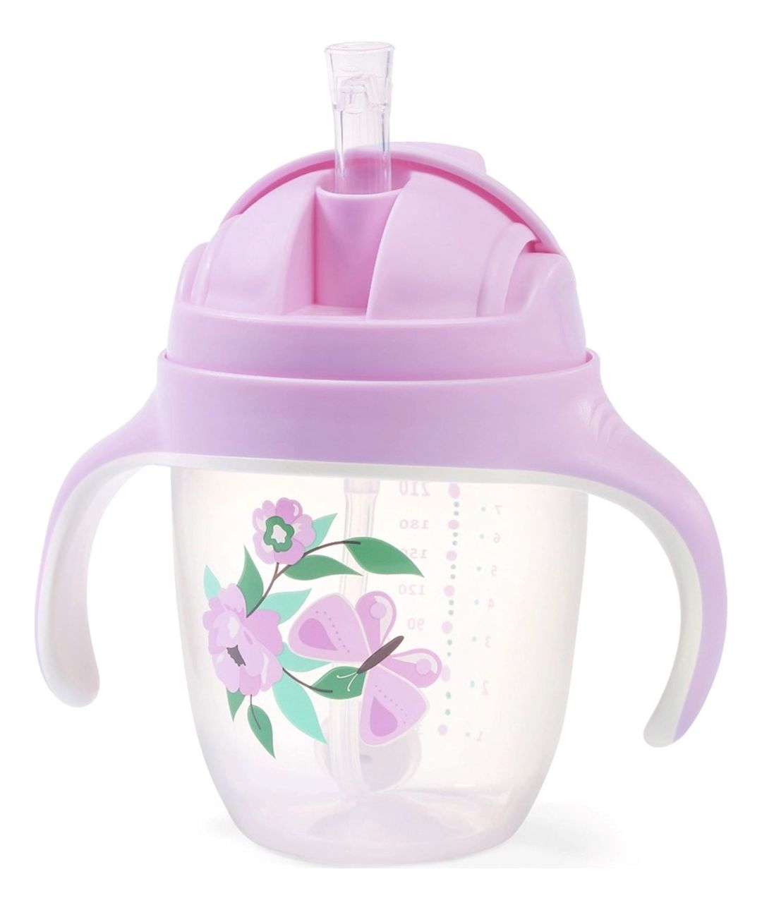Tökülməyən fincan Babyono 1464/05, 240 ml, 6 aydan, tutacaqlar ilə, bənövşəyi — Mallar, Bakı (2)