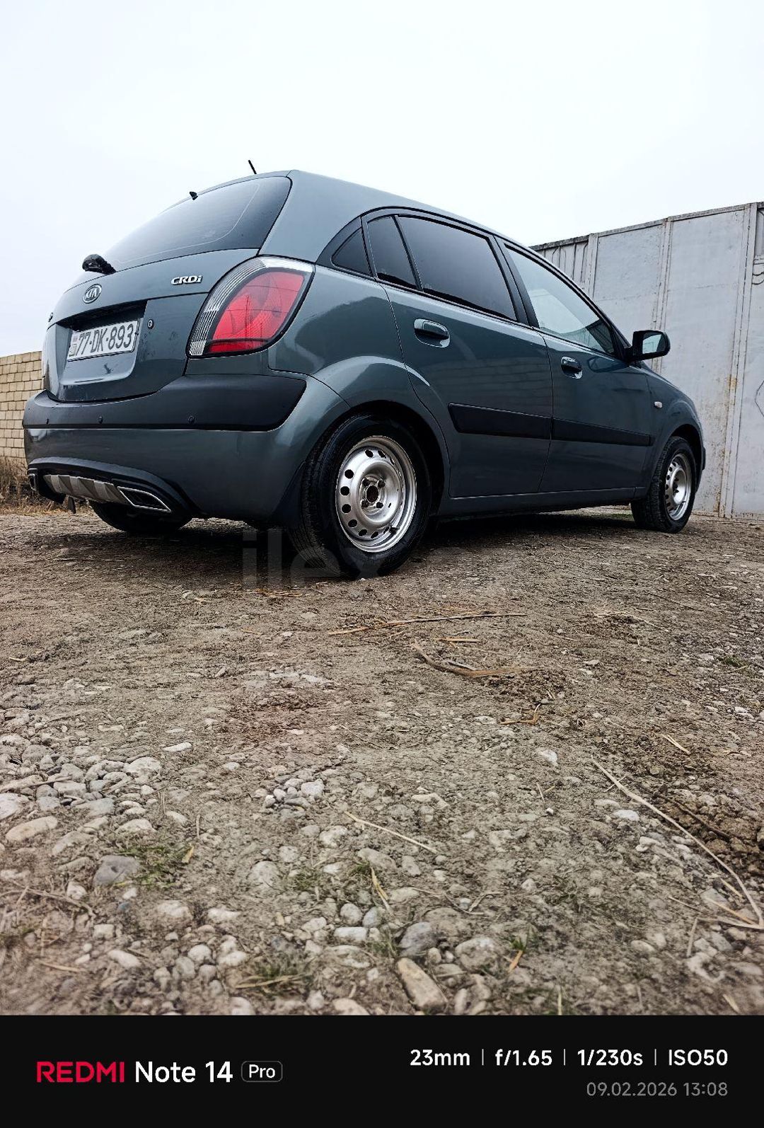 2007 Kia Rio, 1.5 L, 2007, 435,000 km 77-DK-893 — Avtomobillər, Mingəçevir (10)