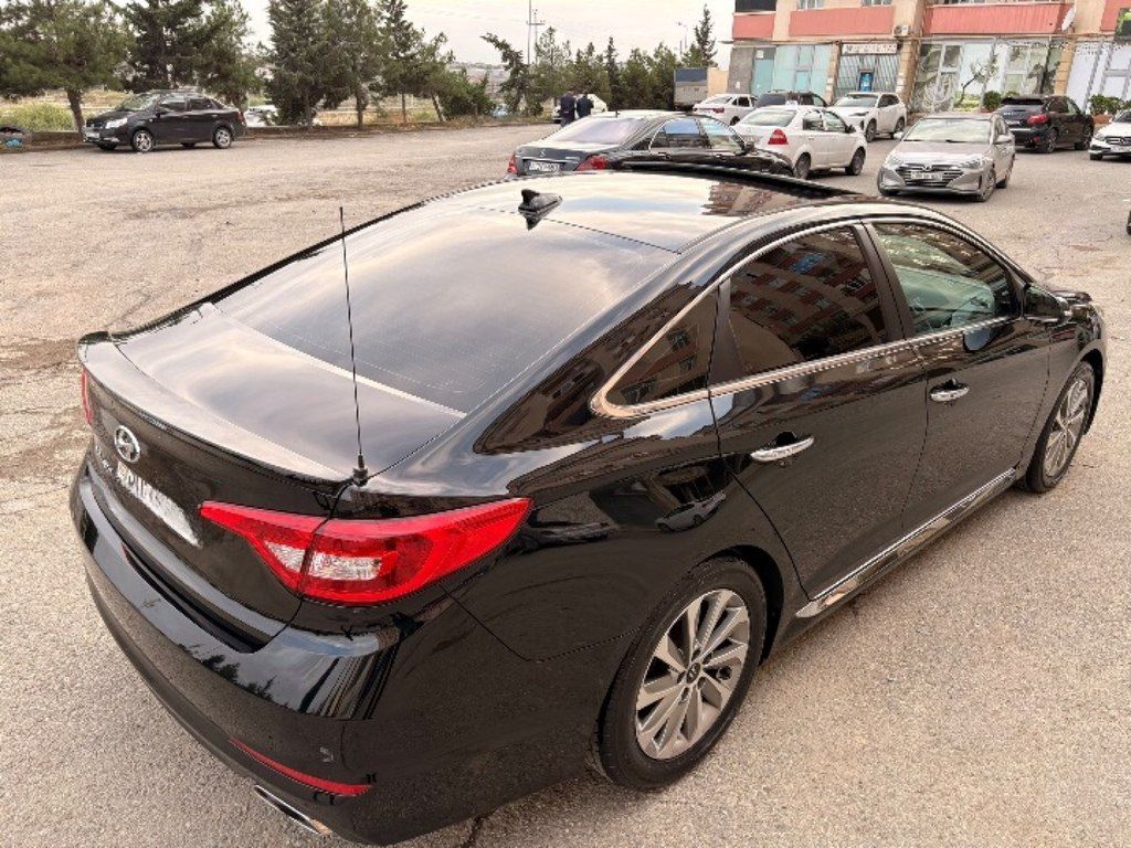 Hyundai Sonata, 2.4 L, 2016 il, 177 050 km — Avtomobillər, Bakı (4)