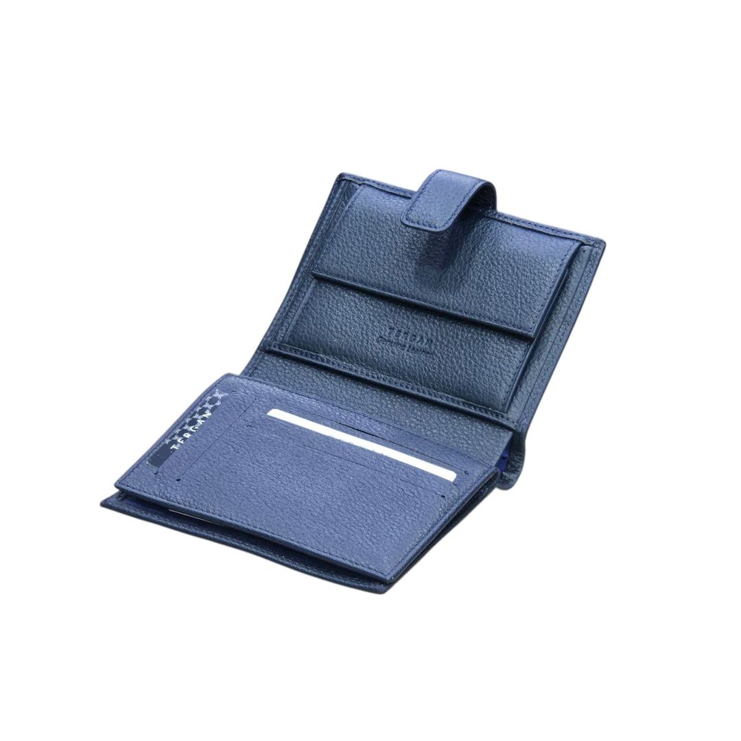 Dəri pulqabı kişilər üçün Tergan_1577_Blue — Mallar, Bakı (3)