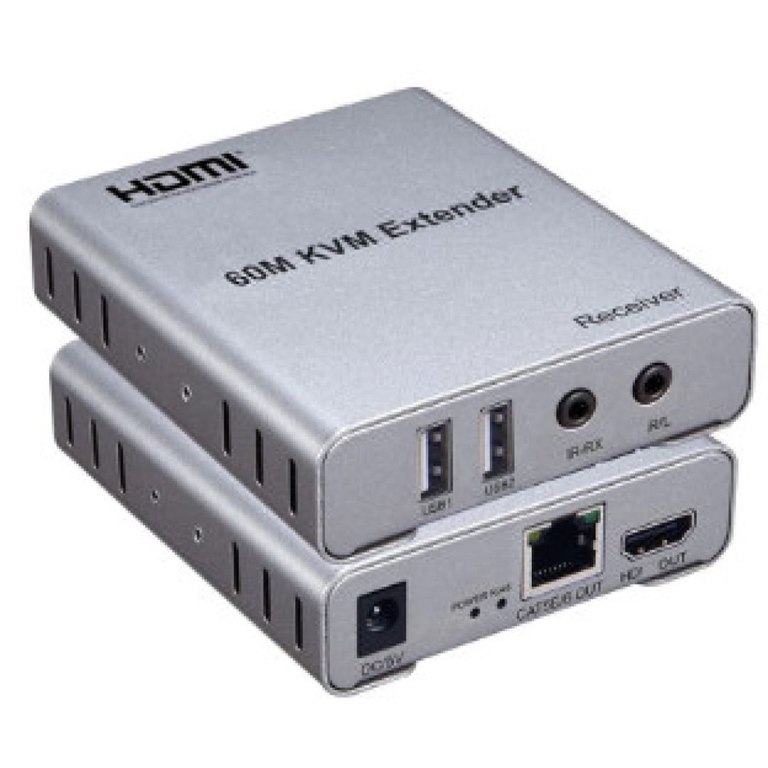 Ekstender KVM Audio Extender-60m-audio — Kabelləri, adapterlər və keçidçilər, Bakı (2)