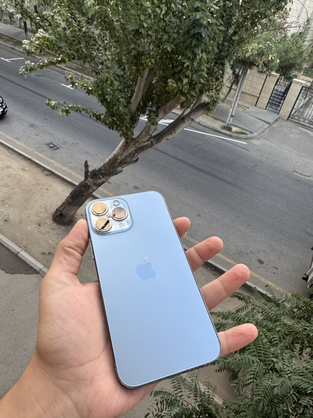 IPhone 13 Pro Max, 256 GB, Sierra Blue, Face ID — Apple iPhone, Bakı (10)