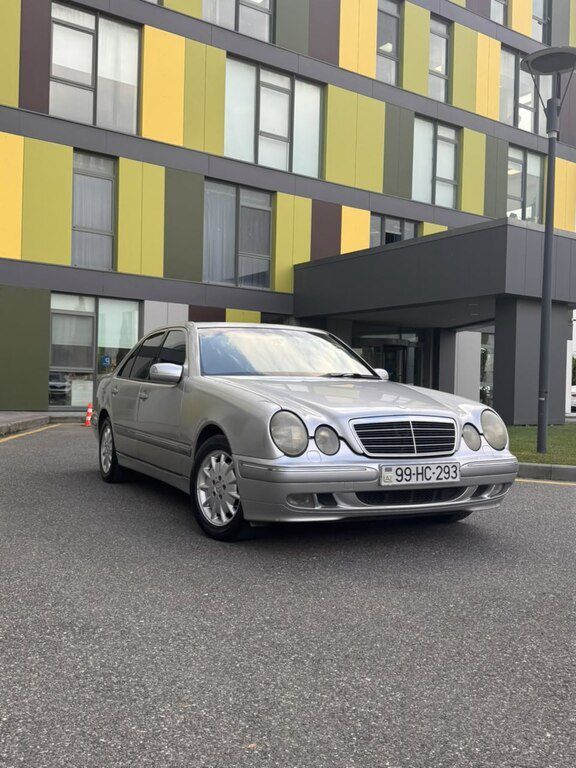 Mercedes E 270, 2.7 L, 2000 il, 460 238 km 99-HC-293 — Avtomobillər, Bakı (2)